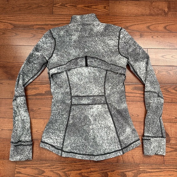 Lululemon Define Jacket Luon - Spray Jacquard White Black - Picture 12 of 13